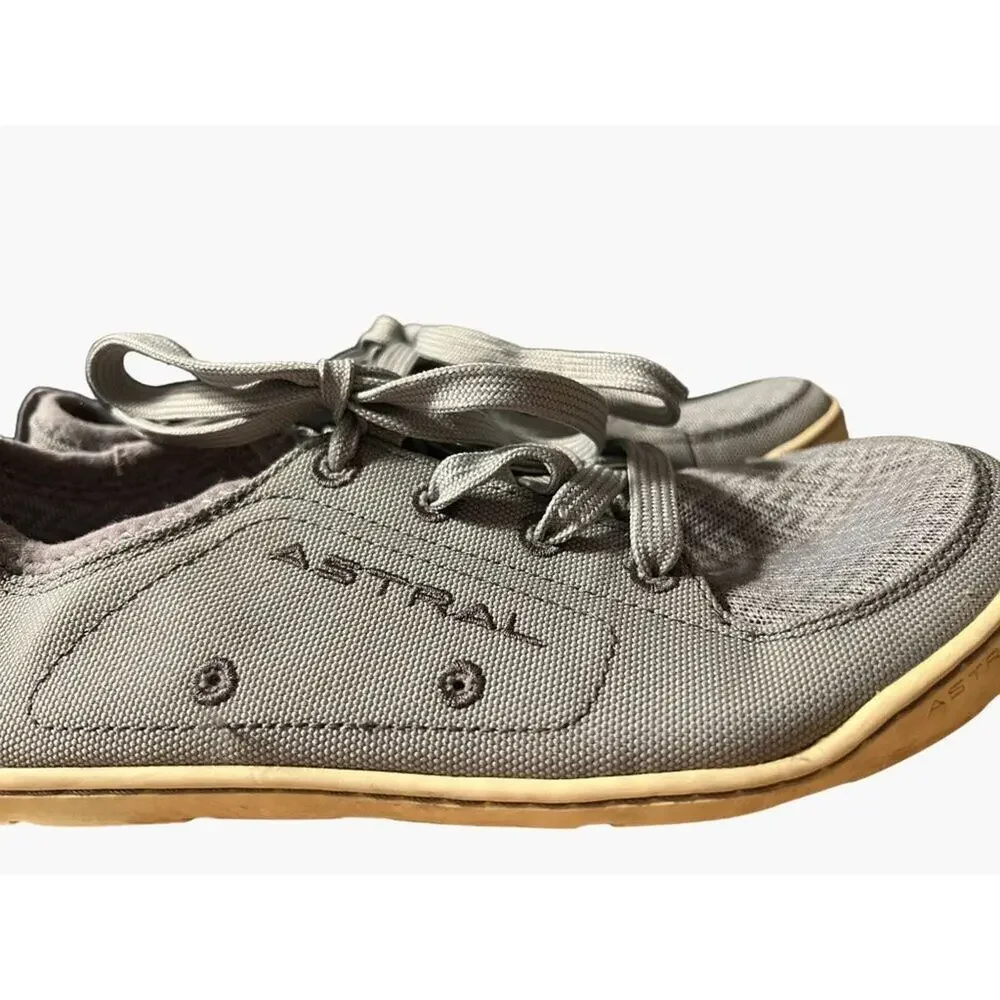 Astral Men's Loyak Travel Water Boat Deck Shoe Boys Size 6 Flex-Grip Hydrophobic